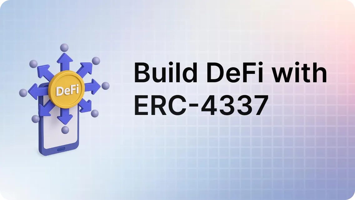 Build DeFi Apps Using Account Abstraction ERC 4337
